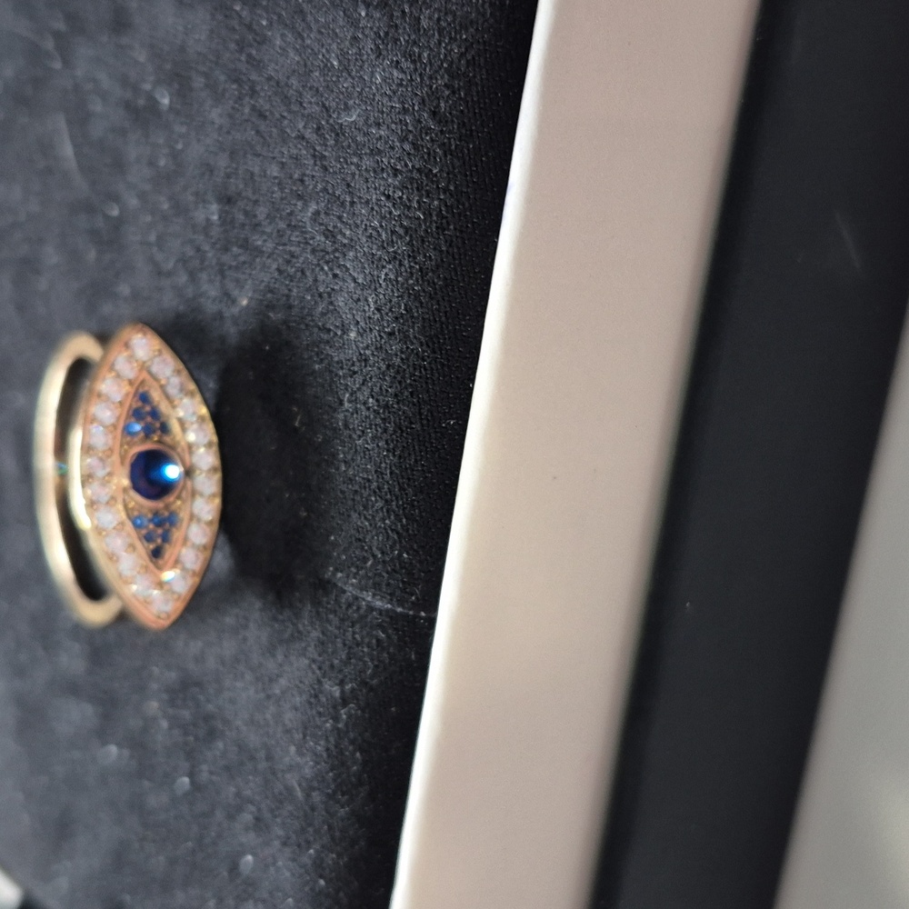 ⚡️Sale Elegant Gold and Blue Eye Ring - Picture 2 of 6